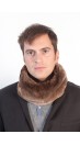 Beaver fur neck warmer - unisex